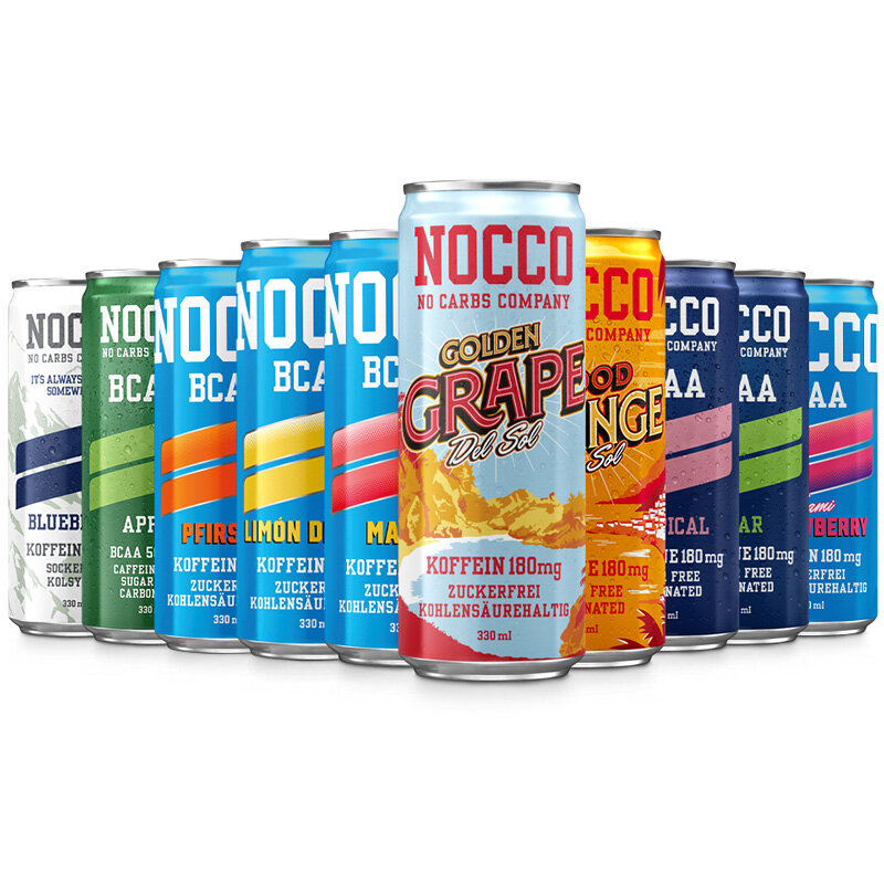 Nocco : Energy Drink et Caféine, Vitamine et BCAA de Nocco